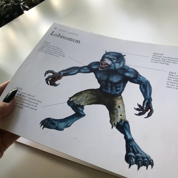 🛍️ 2 For $15 🛍️ Vampires, Werewolves and Zombies Book - Picture 9 of 11